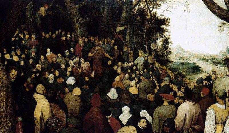 The Sermon of St John the Baptist, Pieter Bruegel the Elder